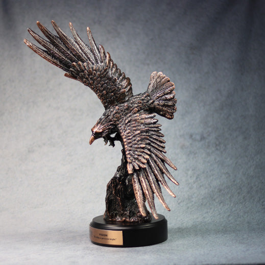 Copper Finish Eagle - Small - Monarch Trophy Studio