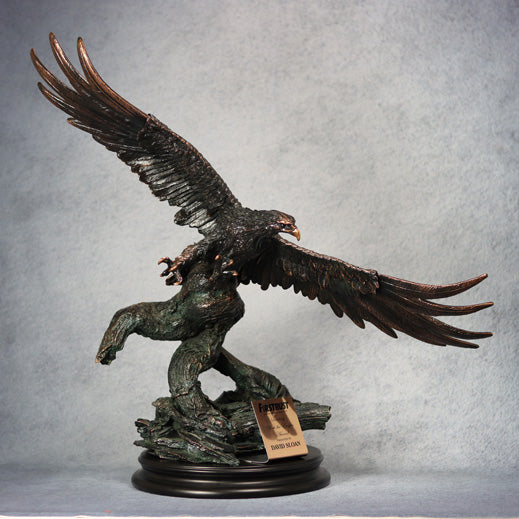 Copper Finish Eagle - Large - Monarch Trophy Studio