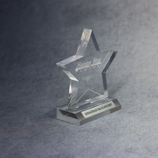 Acrylic Star on Base - Monarch Trophy Studio