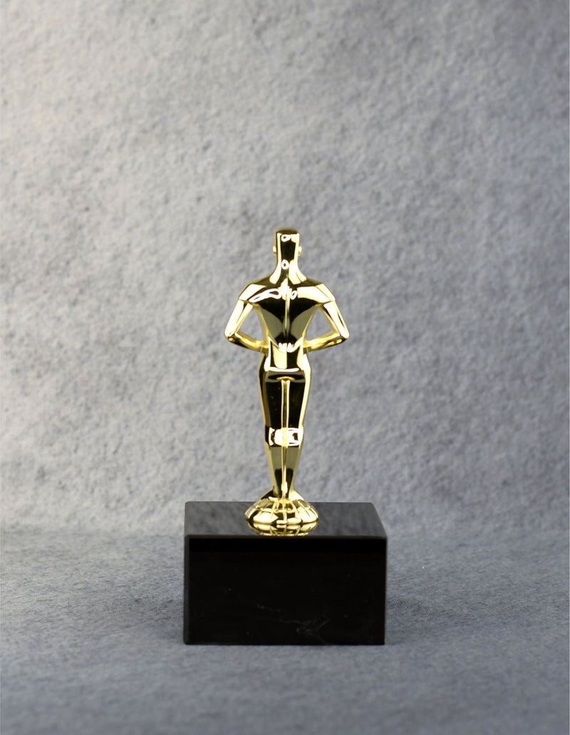 Achiever Trophy - Gold Figure on Marble Base - Monarch Trophy Studio