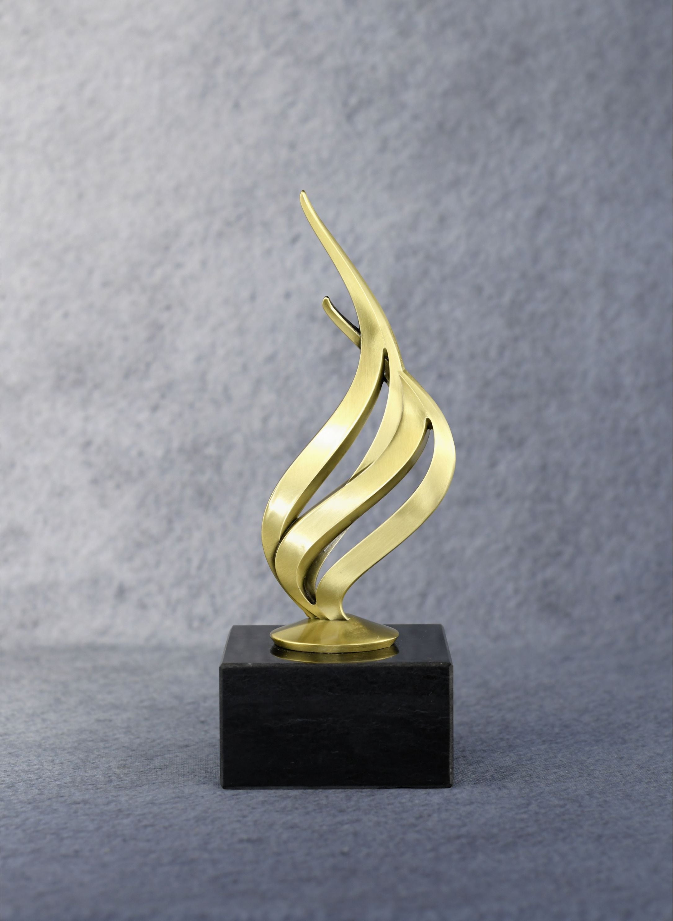 Achievement Flame on Marble Base - Monarch Trophy Studio