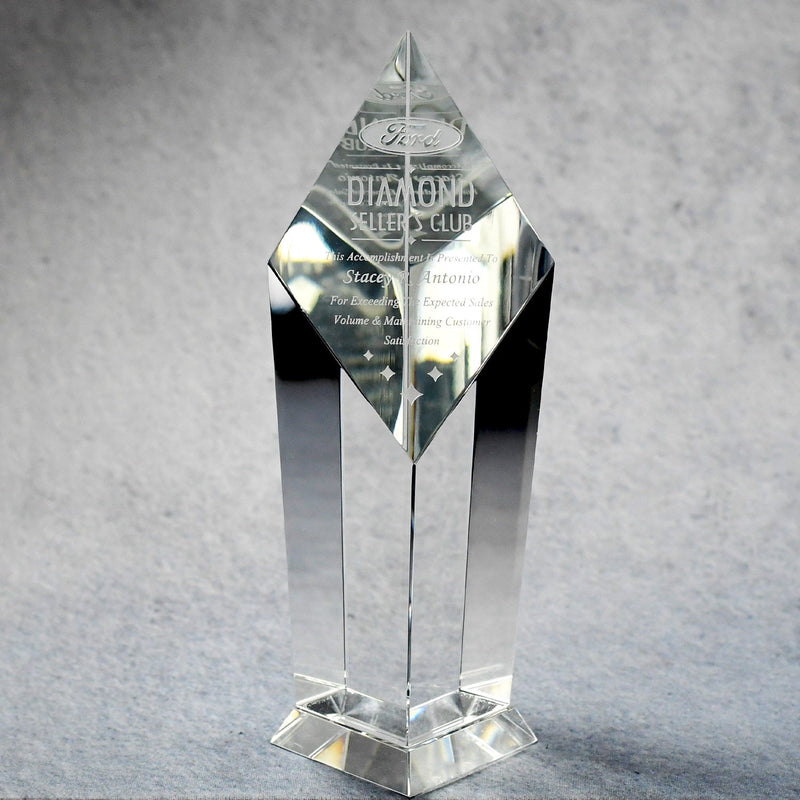 Diamond Crystal Tower - Monarch Trophy Studio