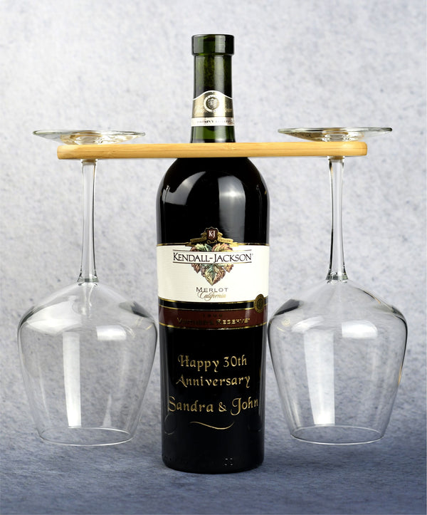 Barware Wine Bottle Collar - Monarch Trophy Studio
