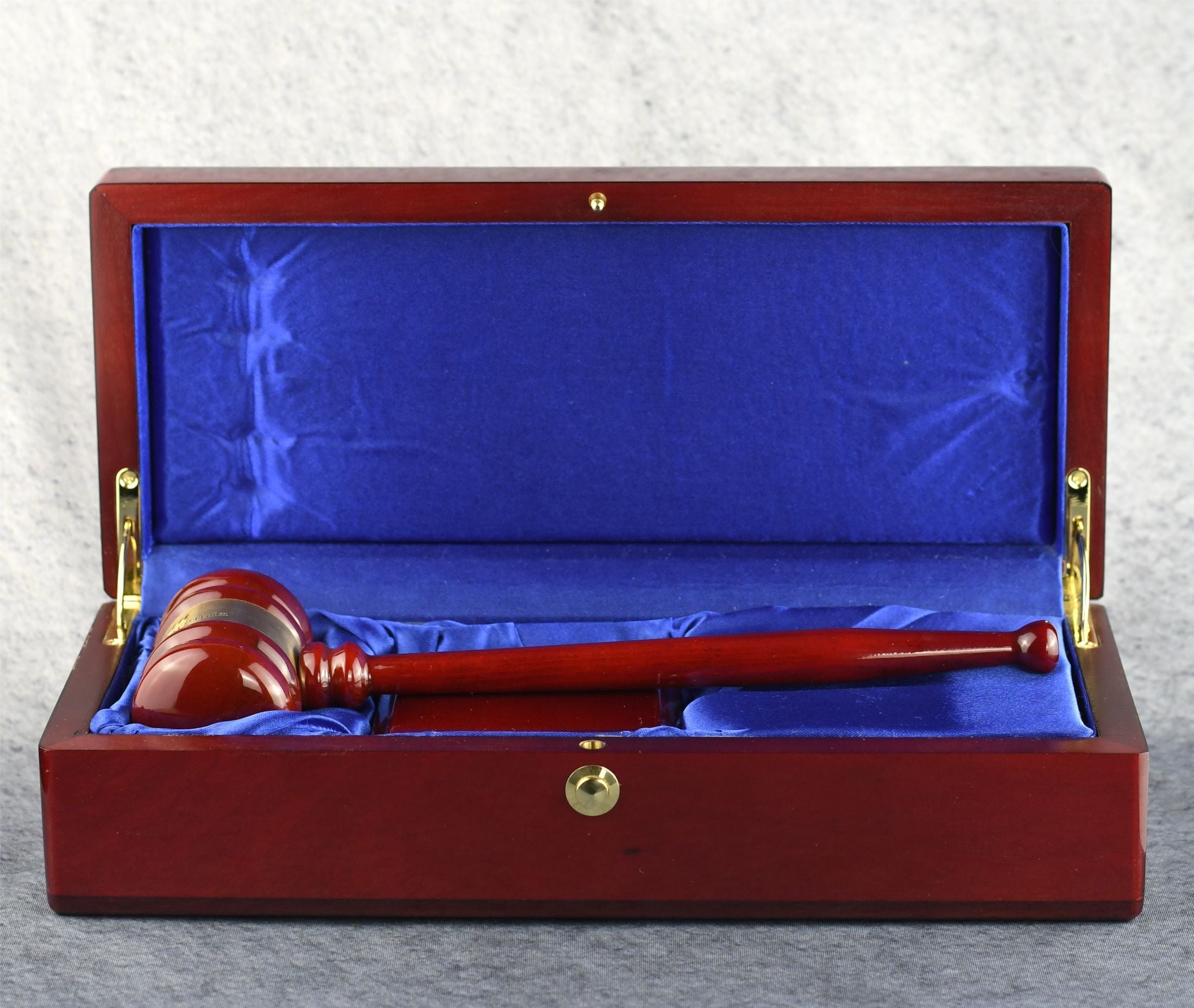 Rosewood Gavel and Case - Monarch Trophy Studio