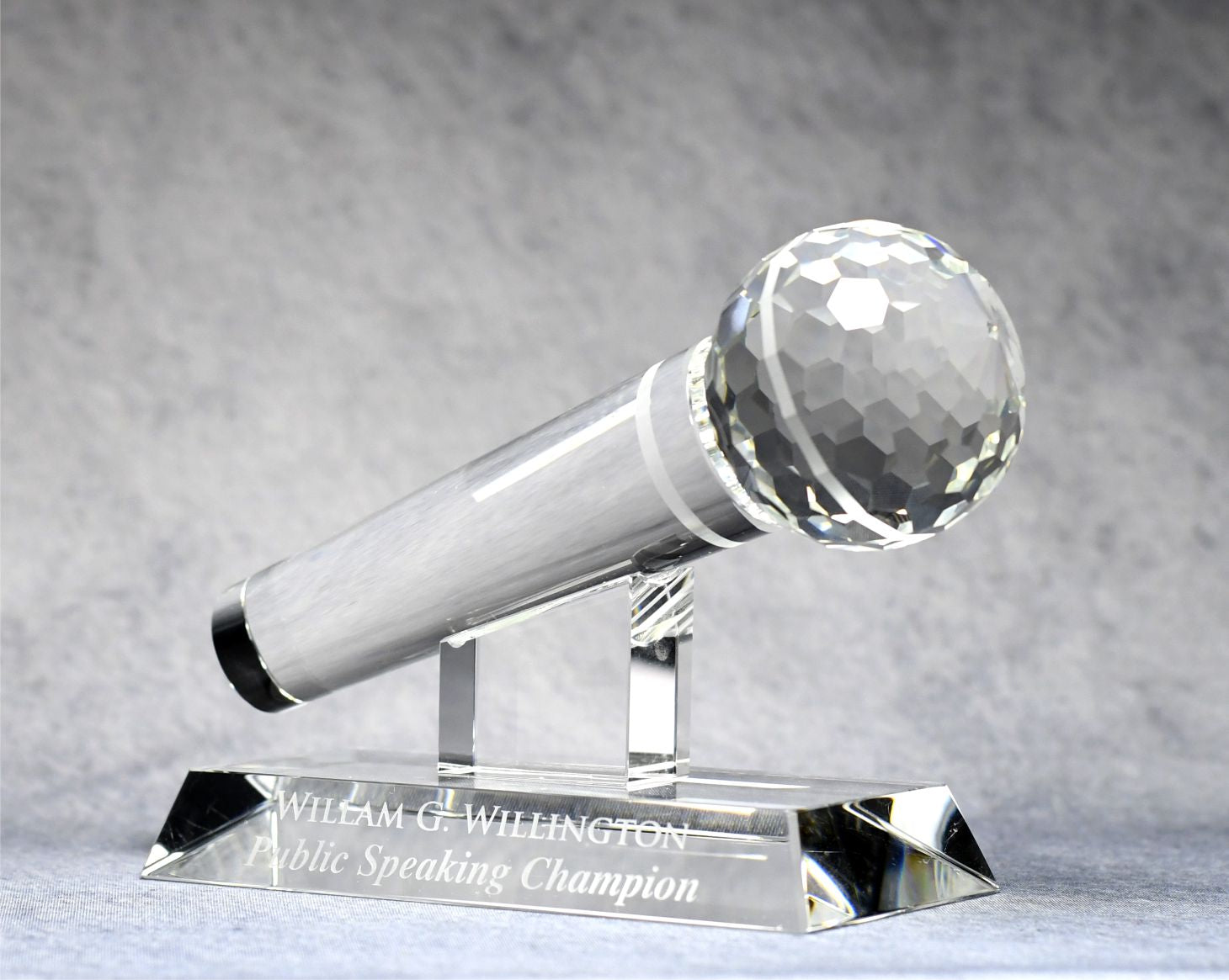 Crystal Microphone - Monarch Trophy Studio