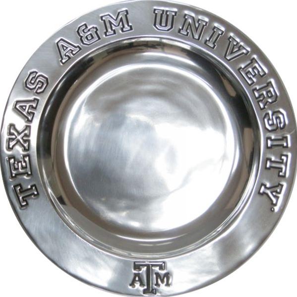 Wilton Armetale Texas A&M Tray - Monarch Trophy Studio