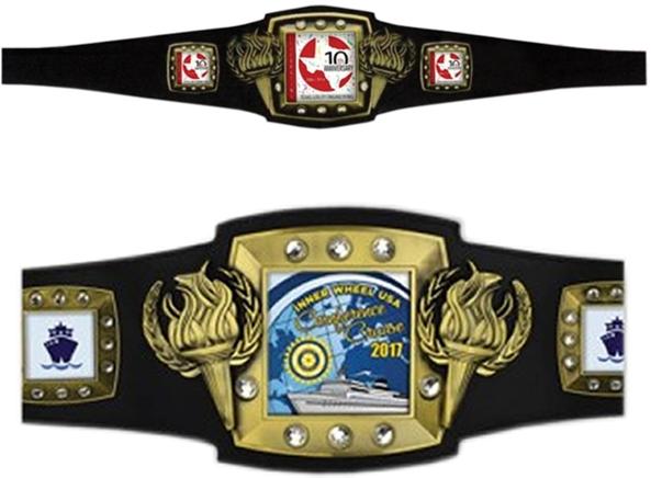 Champion Victory Award Belt - Monarch Trophy Studio