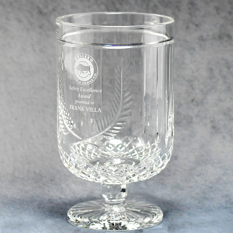 Crystal Laurel Wreath Cup - Monarch Trophy Studio