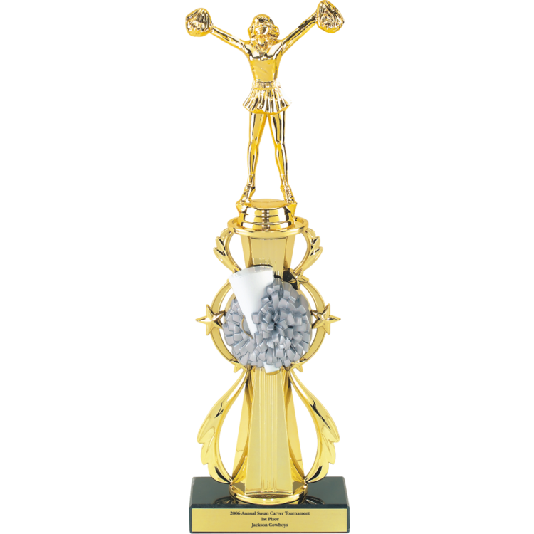 3D Full Color Sport Ball Star Riser Award Trophy - Monarch Trophy Studio