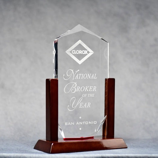 Acrylic Royal Crown Award - Monarch Trophy Studio