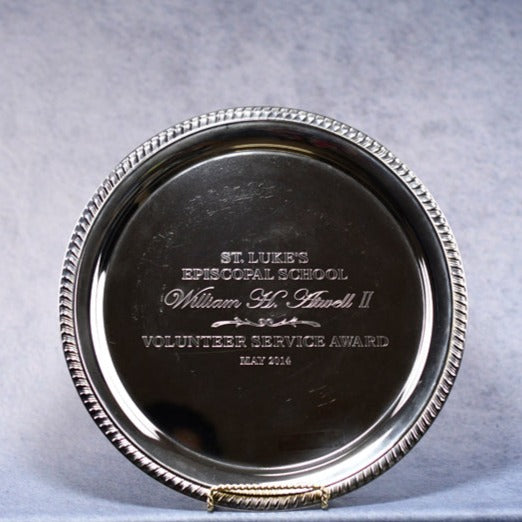 Silver Tray Gadroon - Monarch Trophy Studio