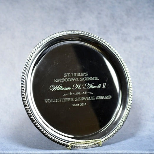 Silver Tray Gadroon - Monarch Trophy Studio