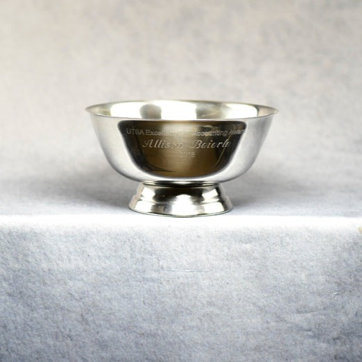 Revere Bowl Nickel Plated - Monarch Trophy Studio