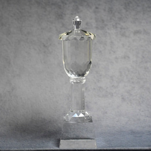 Crystal Trophy Cup - Monarch Trophy Studio