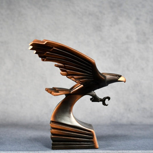 Modern Bronze Eagle Resin - Monarch Trophy Studio