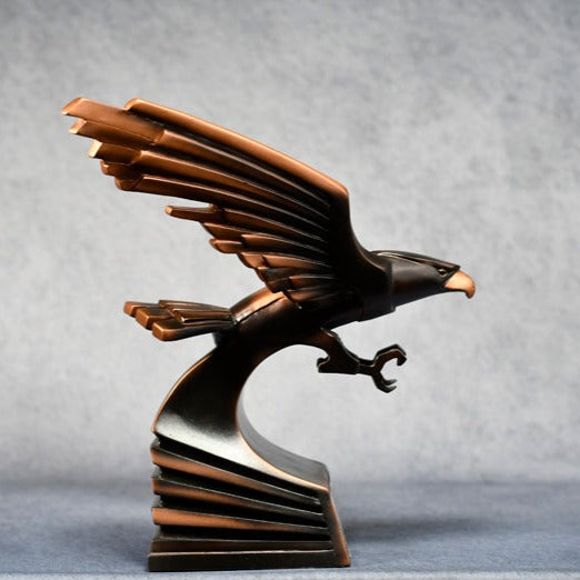 Modern Bronze Eagle Resin - Monarch Trophy Studio