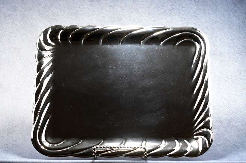 Tray Silver RECT 19x15 - Monarch Trophy Studio