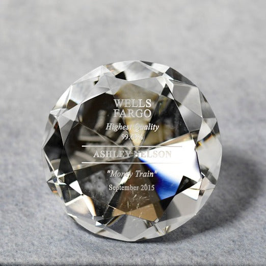 Crystal Diamond - Monarch Trophy Studio