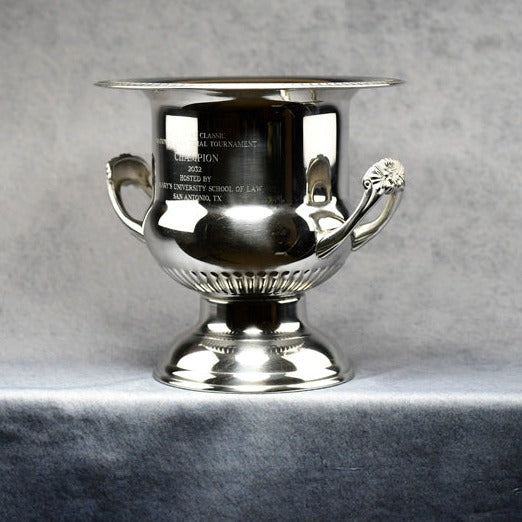 Wine Cooler 9.5" Silver - Monarch Trophy Studio