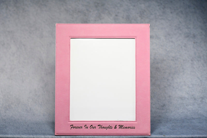 Leather Pink Frame - Monarch Trophy Studio