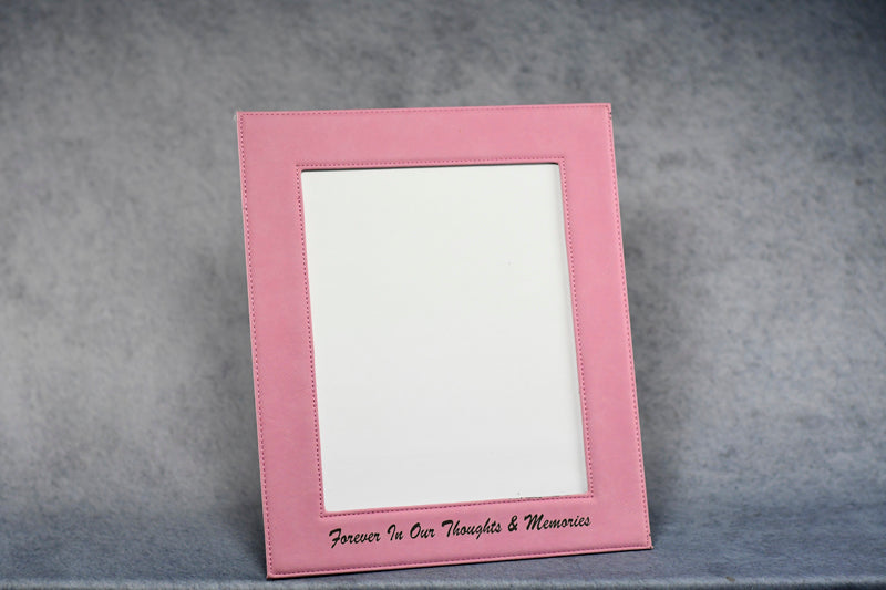 Leather Pink Frame - Monarch Trophy Studio