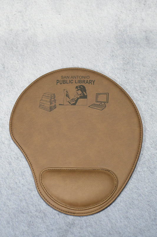 Leather Mouse Pad - Monarch Trophy Studio