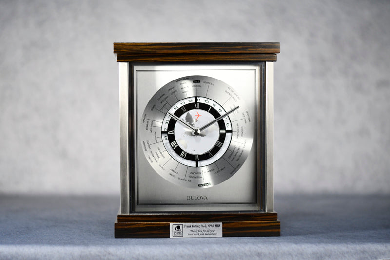 Bulova Clock Wyndmere - Monarch Trophy Studio
