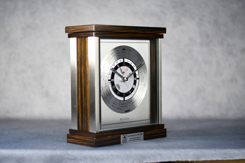 Bulova Clock Wyndmere - Monarch Trophy Studio