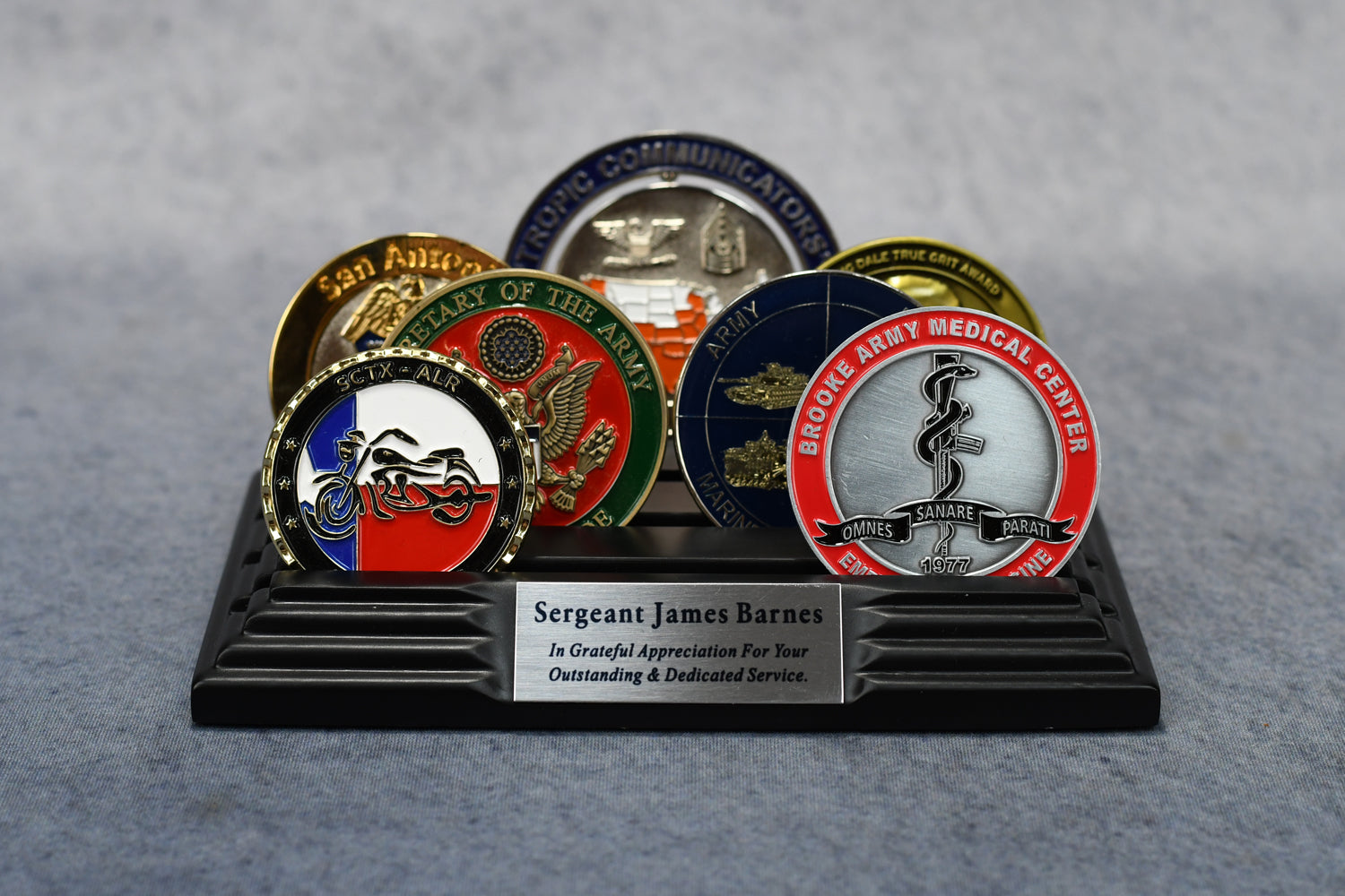 Coin Holders - Monarch Trophy Studio