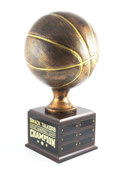 Perpetual basketball Trophy - Monarch Trophy Studio