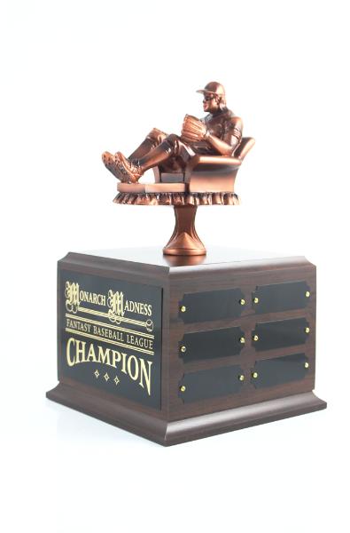 12yr Baseball Armchair Trophy - Monarch Trophy Studio