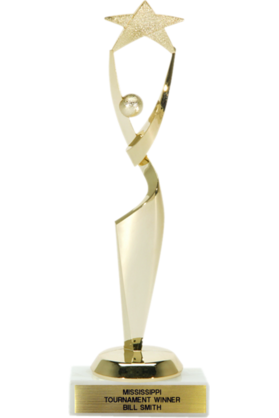 Star Achievement Trophy - Monarch Trophy Studio