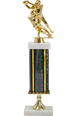 Rectangle Column Trophy with Pedestal - Monarch Trophy Studio