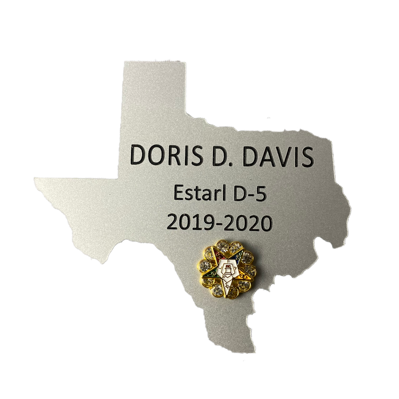 Order of the Eastern Star Texas - Monarch Trophy Studio