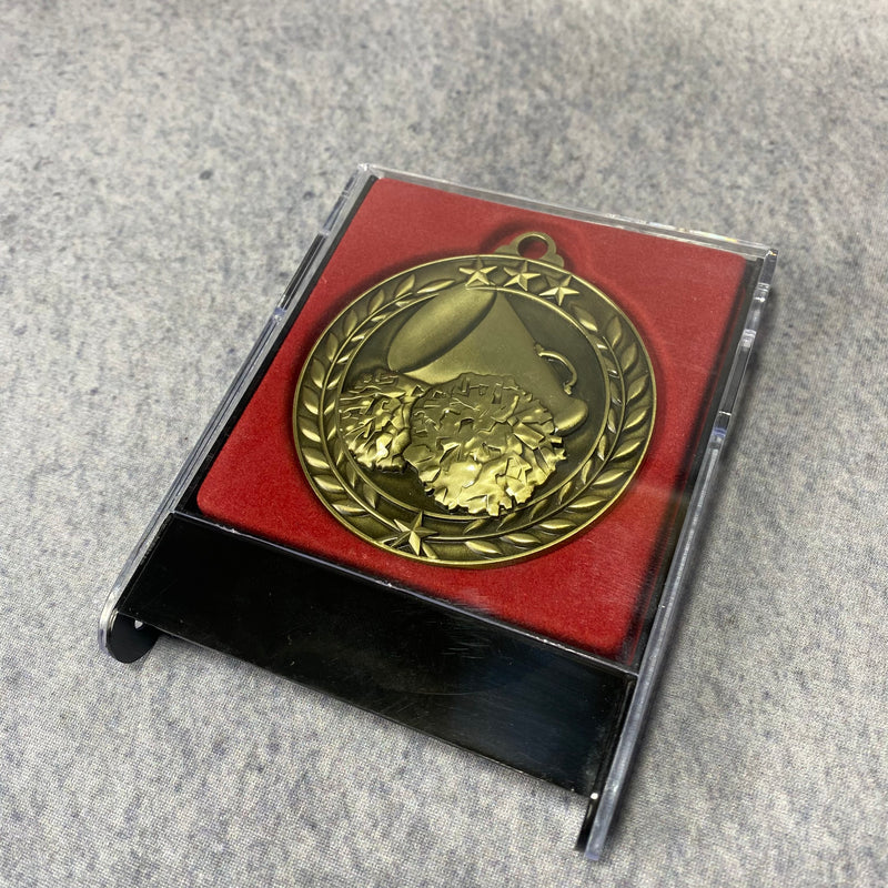 Wreath Medal Presentation Case - Monarch Trophy Studio