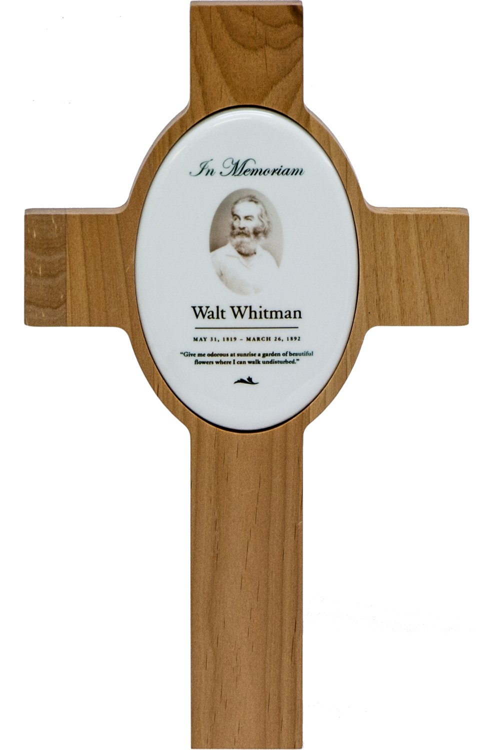 Alder Wood Cross with insert - Monarch Trophy Studio