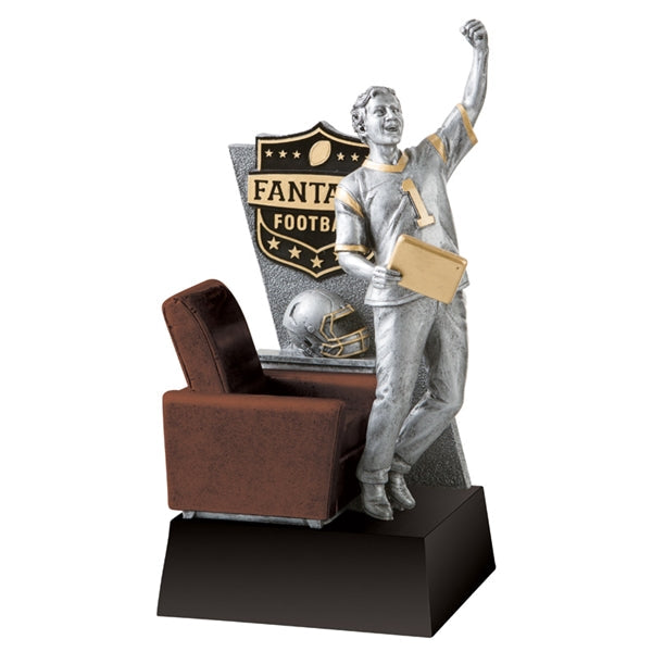 Armchair Fantasy Football Resin Award - Monarch Trophy Studio
