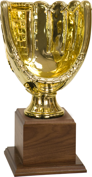 Baseball Glove Replica Sport Ball Award - Monarch Trophy Studio