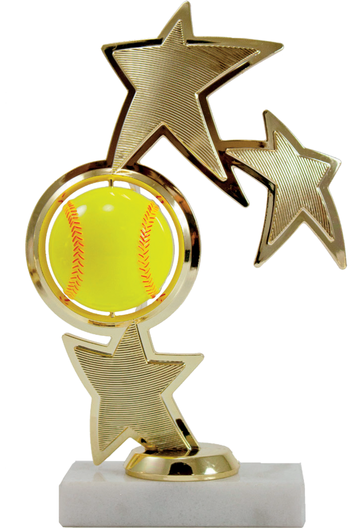 Sport Ball Stars Spinner - Monarch Trophy Studio