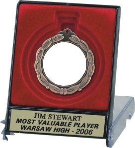 Wreath Medal Presentation Case - Monarch Trophy Studio