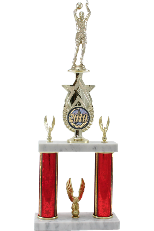 Star Riser 2-Post Trophy - Monarch Trophy Studio