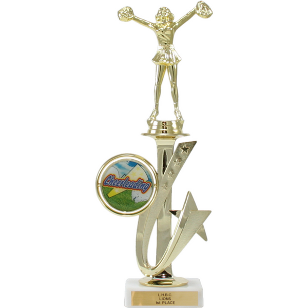 Exclusive Shooting Star Spinner Riser Trophy - Monarch Trophy Studio