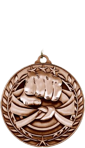 Wreath Antique Medal Series 2.75" - Monarch Trophy Studio