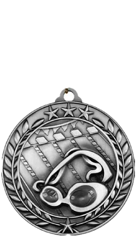 Wreath Antique Medal Series 1.75" - Monarch Trophy Studio