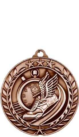 Serie de medallas antiguas de corona