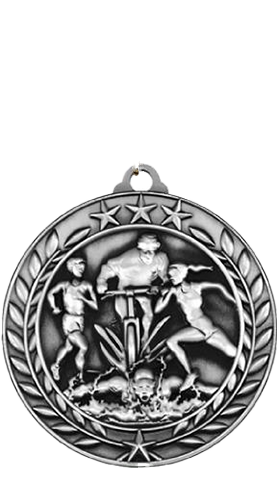 Serie de medallas antiguas de corona