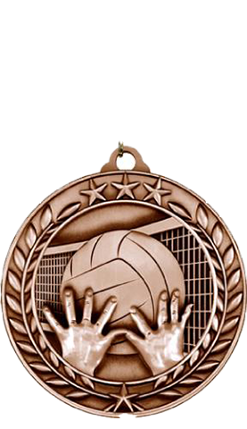 Wreath Antique Medal Sports Series 1.75"