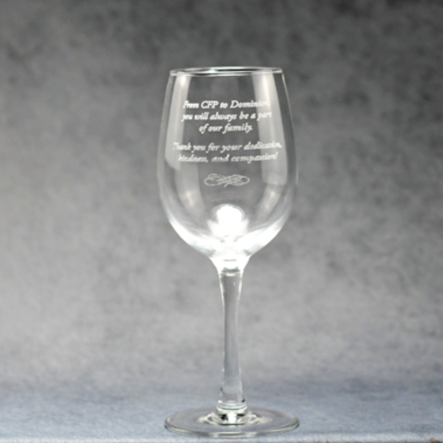 10oz Wine Glass - Monarch Trophy Studio