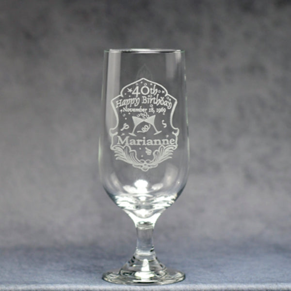 14oz Libbey Water Glass - Monarch Trophy Studio