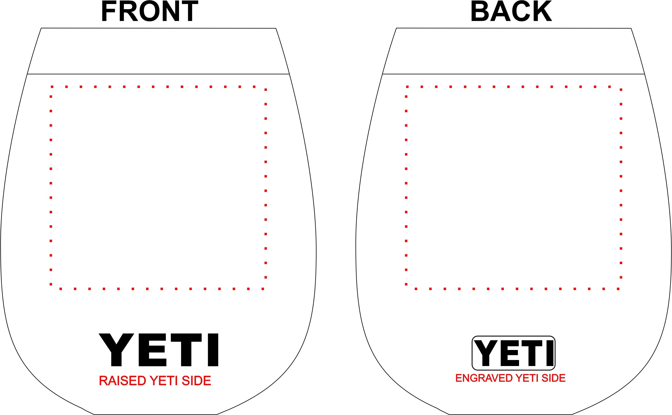 YETI Wine RAMBLER® - Monarch Trophy Studio